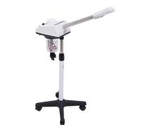 HOARLICN Evaporatore per sauna facciale, 220 V, vaporizzatore digitale Vapozon, ozono, ozono, vaporizzatore a vapore, attrezzatura per la cura della pelle, altezza regolabile