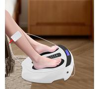 HOARLICN Massaggiatore per piedi con calore, massaggiatore elettrico per piedi 25 modalità, velocità di massaggio regolabile per alleviare il dolore ai piedi e alle gambe