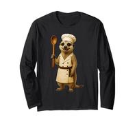 Hob Man Hobby Chef Chef Cucina Chef con Cucchiaio Maglia a Manica