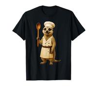 Hob Man Hobby Chef Chef Cucina Chef con Cucchiaio Maglietta
