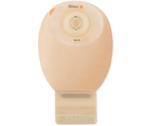 Hobama DANSAC NOVALIFE TRE 1 SACCA APERTA OPACA SOFTCONVEX MAXI PER ILEOSTOMIA CON FINESTRA RITAGLIABILE 15-34MM 540 ML 10 PEZZI
