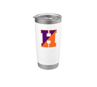 Hobart & William Smith Colleges Hobart H Mark Bicchiere termico in acciaio inox doppia parete