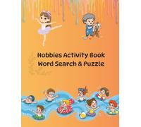 Hobbies Activity Book Word Search & Puzzle