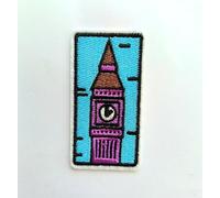 Hobbies and patch toppa termoadesiva big ben simbolo Londra torre orologio da stirare o cucire decorazione zaino felpa maglia borsa giacca jeans giubba applique adulto ragazzo ragazza