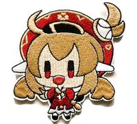 Hobbies and patch toppa termoadesiva Genshin Impact Klee Pyro sole fugace rinascita glaciale da stirare o cucire decorazione zaino felpa maglia borsa giacca jeans grembiule