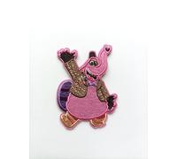 Hobbies and patch toppa termoadesiva ricamata Bing Bong elefante rosa personaggio cartone animato emozione da stirare o cucire decorazione zaino felpa maglia borsa giacca jeans grembiule bambino