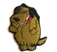 Hobbies and patch toppa termoadesiva ricamata cane corsa più pazza mondo muttley cartone animato vintage da stirare o cucire decorazione zaino felpa maglia borsa giacca jeans grembiule