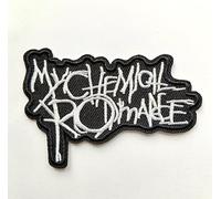 Hobbies and patch toppa termoadesiva ricamata gruppo musicale rock alternativo emo pop punk post-hardcore da stirare o cucire decorazione zaino felpa maglia borsa giacca jeans adulto ragazzo