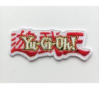 Hobbies and patch toppa termoadesiva ricamata logo badge scritta anime yu-gi da stirare o cucire decorazione zaino felpa maglia borsa giacca jeans adulto bambino