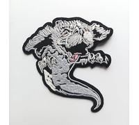 Hobbies and patch toppa termoadesiva ricamata personaggio drago volante storia infinita vintage da stirare o cucire decorazione zaino felpa maglia borsa giacca jeans adulto bambino
