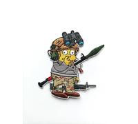 Hobbies and Patch toppa termoadesiva ricamata Ralph Winchester Wiggum personaggio famiglia vintage decorazione felpa maglia zaino jeans borsa giacca applicazione da stirare o cucire