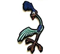 Hobbies and patch toppa termoadesiva ricamata uccello beep veloce blu nemico coyote vintage personaggi cartone animato da stirare o cucire decorazione zaino felpa maglia borsa giacca jeans applique