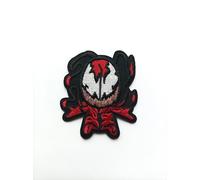 Hobbies and patch toppa termoadesiva ricamata venom supereroe supereroi bene male cattivo baby da stirare o cucire decorazione zaino felpa maglia borsa giacca jeans grembiule bambino