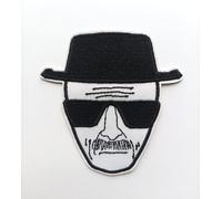 Hobbies and patch toppa termoadesiva ricamata Walter White famoso telefilm da stirare o cucire decorazione zaino felpa maglia borsa giacca jeans applique adulto
