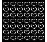 HOBBIESAY 100 adesivi a forma di cuore di cristallo 10 x 14 mm a forma di cuore da applicare con il ferro da stiro, con strass e cristalli, con motivo d'amore, per costumi