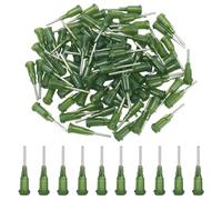 HOBBIESAY 80 Pezzi Plastica Liquido Dosatore Aghi Con Ago Spilli Di Precisione Colla Dosatrice Aghi Industriali Colla Spilli Liquidi