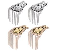 HOBBIESAY Blazer - Paracolpi con frange, con spilli rimovibili, per feste in costume, Ferro