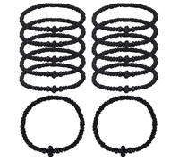 HOBBIESAY Corda di preghiera intrecciata a mano greco cristiano ortodosso, 12 pezzi, corda di preghiera greca, protezione per auto, perline protestanti, regalo decorativo benedetto, Poliestere