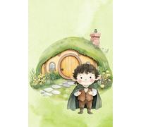 Hobbit Halfling Lord of the Rings Inspired Lined Research Notebook Journal