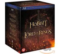 Hobbit & Lord of the rings trilogy (Blu-ray)