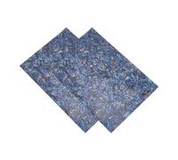 Hobbspring 30 x 20 cm, 2 adesivi in conchiglia di abalone, fogli di impiallacciatura di abalone in PVC blu, adesivi imitazione conchiglie per progetti di intarsio, decorazioni fatte a mano con nastro