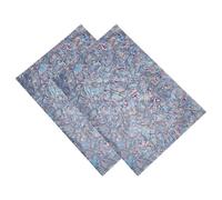 Hobbspring 30 x 20 cm, 2 adesivi in conchiglia di abalone, fogli di impiallacciatura di abalone medio in PVC blu ardesia adesivi imitazione conchiglie adesivi per intarsio progetti artigianali