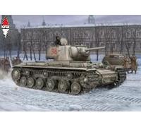 Russian KV -1'S Ehkranami Tank 1:48 Plastic Model Kit HOBBY BOSS