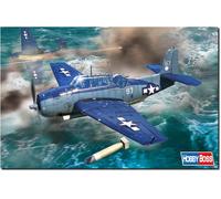 Hobby Boss 1/72 Aircraft Series America TBF-1C Avenger Plastic Model 87275 (Airp