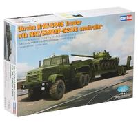 1:35 HOBBY BOSS KIT Ukrainian Kraz-6446 Tractor With Maz/Chmzap-5247G HB85513
