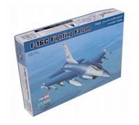 Hobby Boss-F-16C Fighting Falcon Boss Modellino Aereo, Scala 1:72, Colore Blu, HBB80274