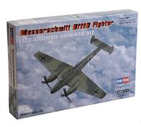 Hobby Boss 80292 - Modellino Messerschmitt Bf110 Fighter, colore: Grigio