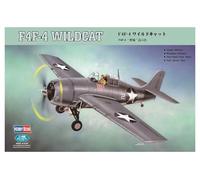 Hobby Boss 80328 Plastic Model Kit Scala 1:48 - Modellino Aereo F4F-4 Wildcat