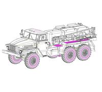 Hobby Boss 82962 1/72 Fighting Vehicle Series Russia URAL-4320 APA-5D Aircraft P