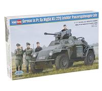 Hobby Boss 83814 - Modellino di German Le.PZ.SP.WG Leichter Panzer spah Carrello Late