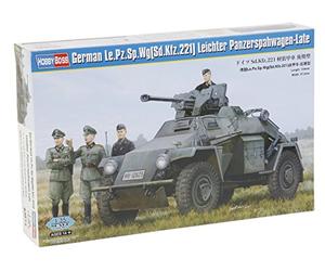 Hobby Boss 83814 - Modellino di German Le.PZ.SP.WG Leichter Panzer spah Carrello Late