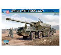 Hobby Boss 85501 - Modellino da 152 mm, Modello ShkH Dana vz. 77, Colore: Grigio