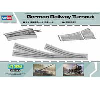 Hobby Boss German Railway Turnout Model Kit (1/72 Scale)
