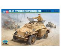 Hobby Boss Sd.Kfz.222 Leichter Panzerspahwagen 2cm Vehicle Model Building Kit Sd