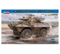 Hobby Boss V-150 Commando with 20mm Cannon Vehicle Model Building Kit