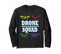 Hobby Drone Fotografo Drone Squad Maglia a Manica