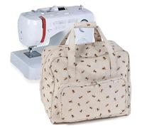 Hobby Gift Borsa per Macchina da Cucire - Borsa Imbottita Resistente con Chiusura a Zip, Borsa Grande Impermeabile per Trasporto e Accessori da Cucito - 20 x 44 x 38 cm, Ape