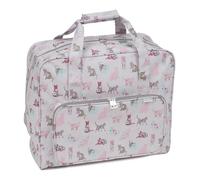 Hobby Gift MR4660 94 Esclusiva Macchina da Cucire, Borsa da Trasporto Imbottita in PVC, Accessori Extra, 20 x 43 x 37 cm, Schiuma, gatta