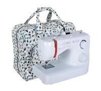 Hobby Gift Copertura per cucito e ricamo con tasche, antipolvere, per la maggior parte delle macchine Singer Brother standard, Botanique