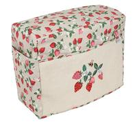 Hobby Gift Copertura per Macchina da Cucire con Tasche, Copertura Antipolvere per Accessori da Cucito, Adatta alla Maggior Parte delle Macchine Standard - 33,5 x 44 x 21 cm, Fragole