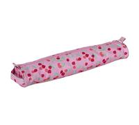 Hobby Gift Custodia per Ferri da Maglia - Astuccio per Ferri, Uncinetti e Accessori, Astuccio Multifunzionale in Cotone - 12 x 41 x 7.5cm, Ciliegia