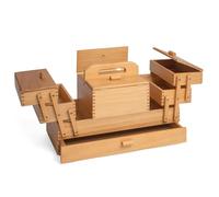 Hobby Gift GB9590 Gift Cantilever Sewing Hobby Craft - Scatola portaoggetti con cassetto a 4 Livelli, 23,5 x 45 x 32 cm