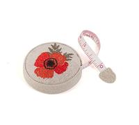 Hobby Gift, Misura a nastro, ricamato, fiori di campo, 150cm
