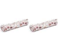 Hobby Gift MR4699 95 Custodia Esclusiva per Ferri da Maglia, Uncinetto, Accessori per Maglieria, Astuccio, Gufi, 12 x 41 x 7,5 cm (Confezione da 2)