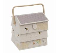 Hobby Gift Scatola portaoggetti per hobby, ricamata, con alveare con cassetto