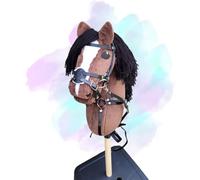 Hobby Horse - Cavallo marrone (BROWN 1) con testa + corazza gratis! / A3